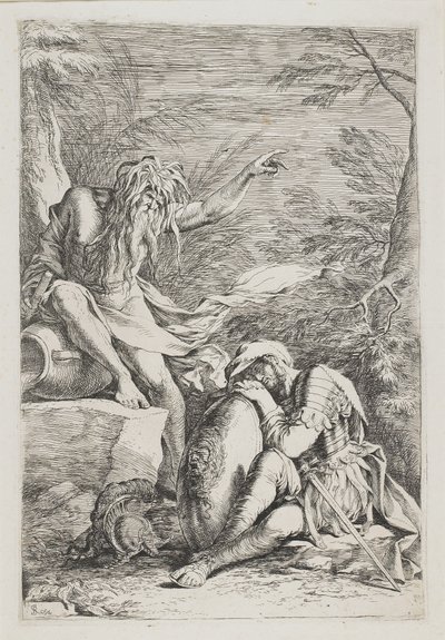 The Dream of Aeneas, c. 1663-1664 by Salvator Rosa